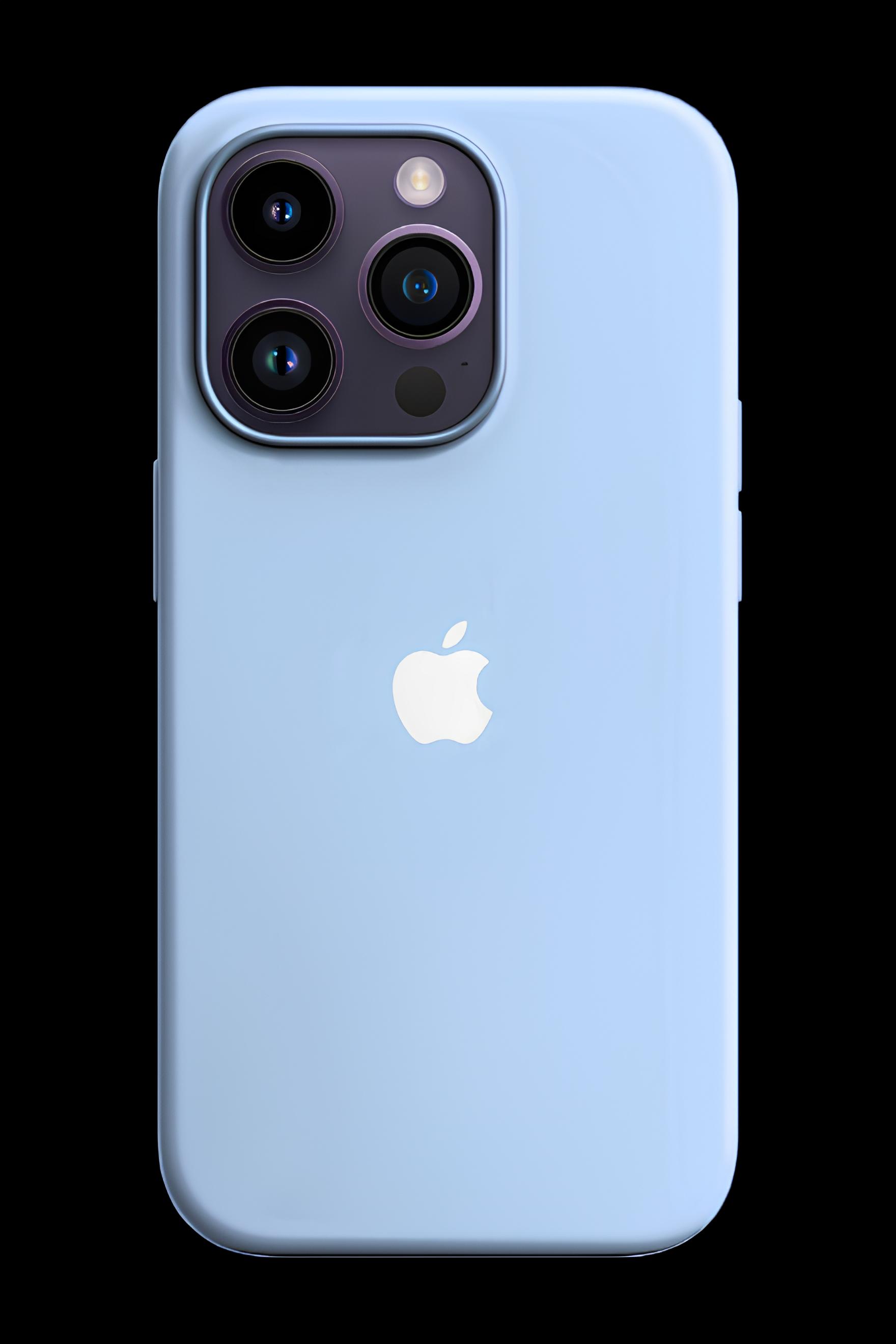 Apple Damgalı Düz Renk Kılıf