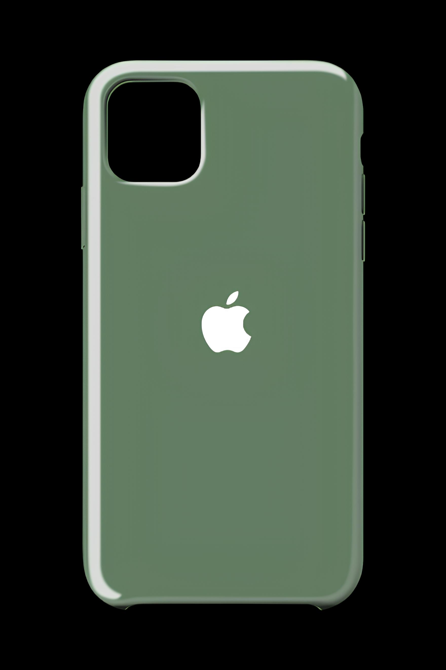 Apple Damgalı Düz Renk Kılıf