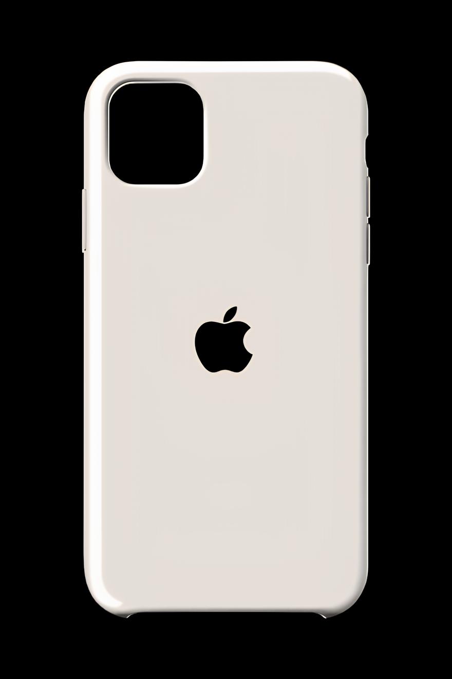 Apple Damgalı Düz Renk Kılıf