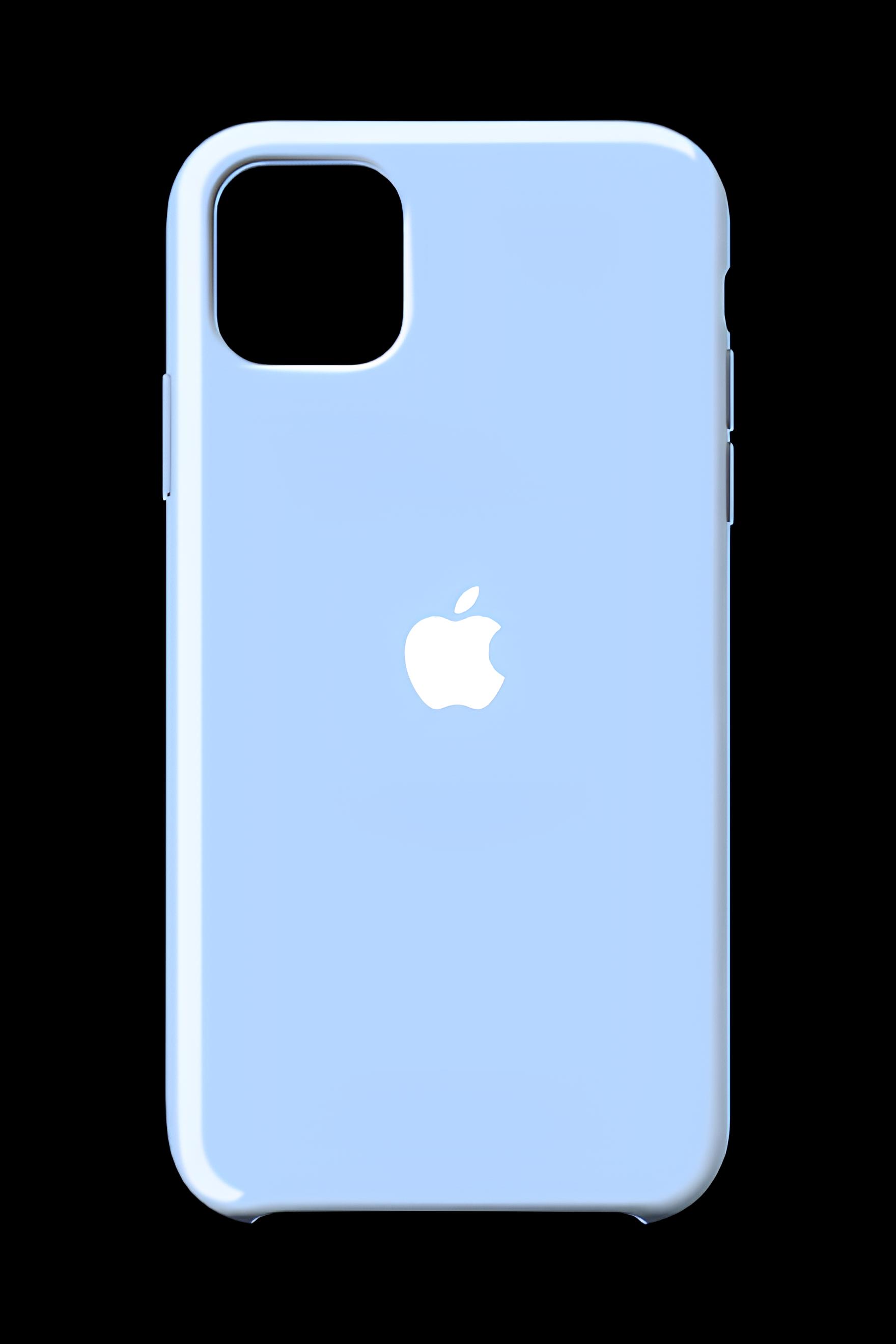Apple Damgalı Düz Renk Kılıf