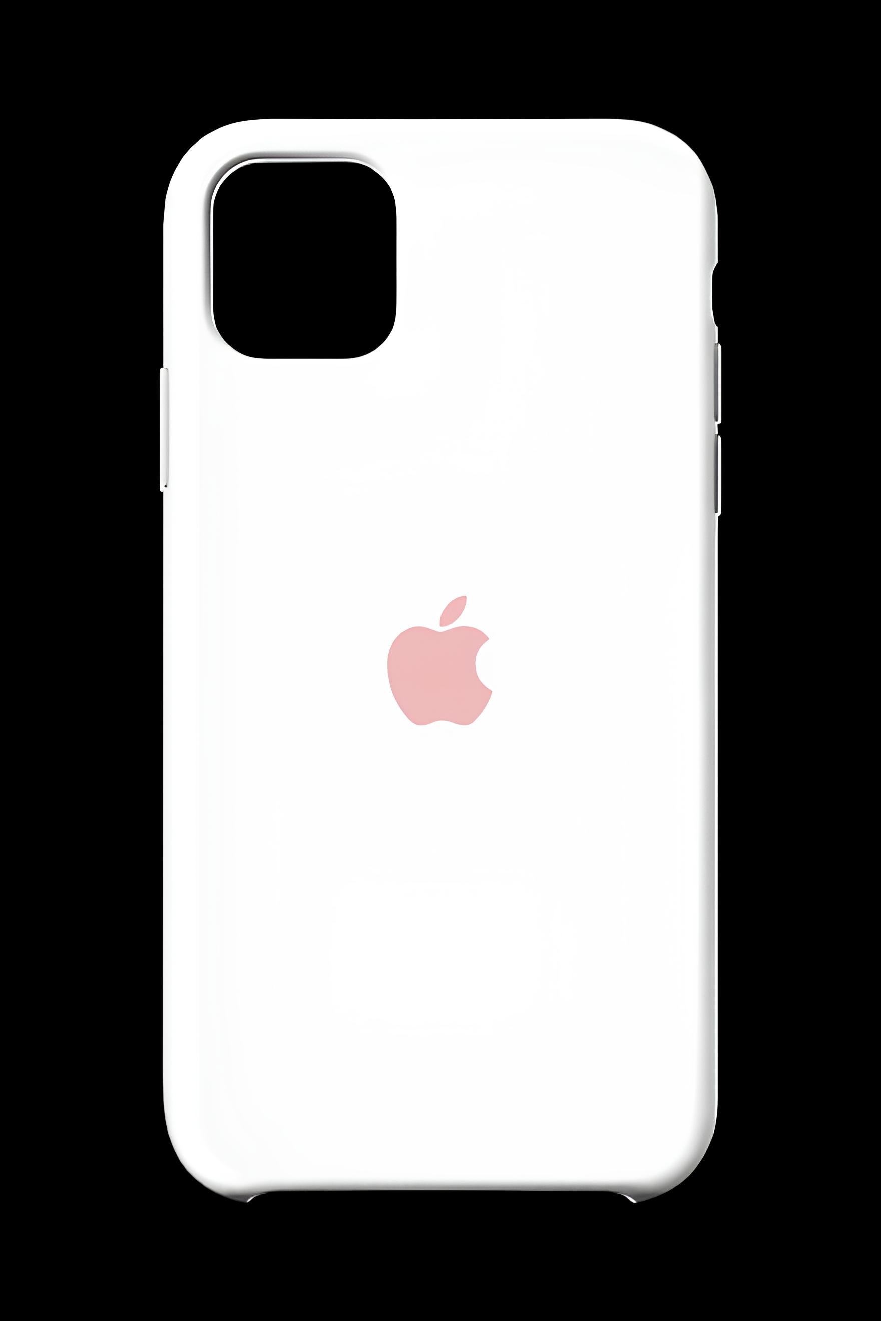 Apple Damgalı Düz Renk Kılıf