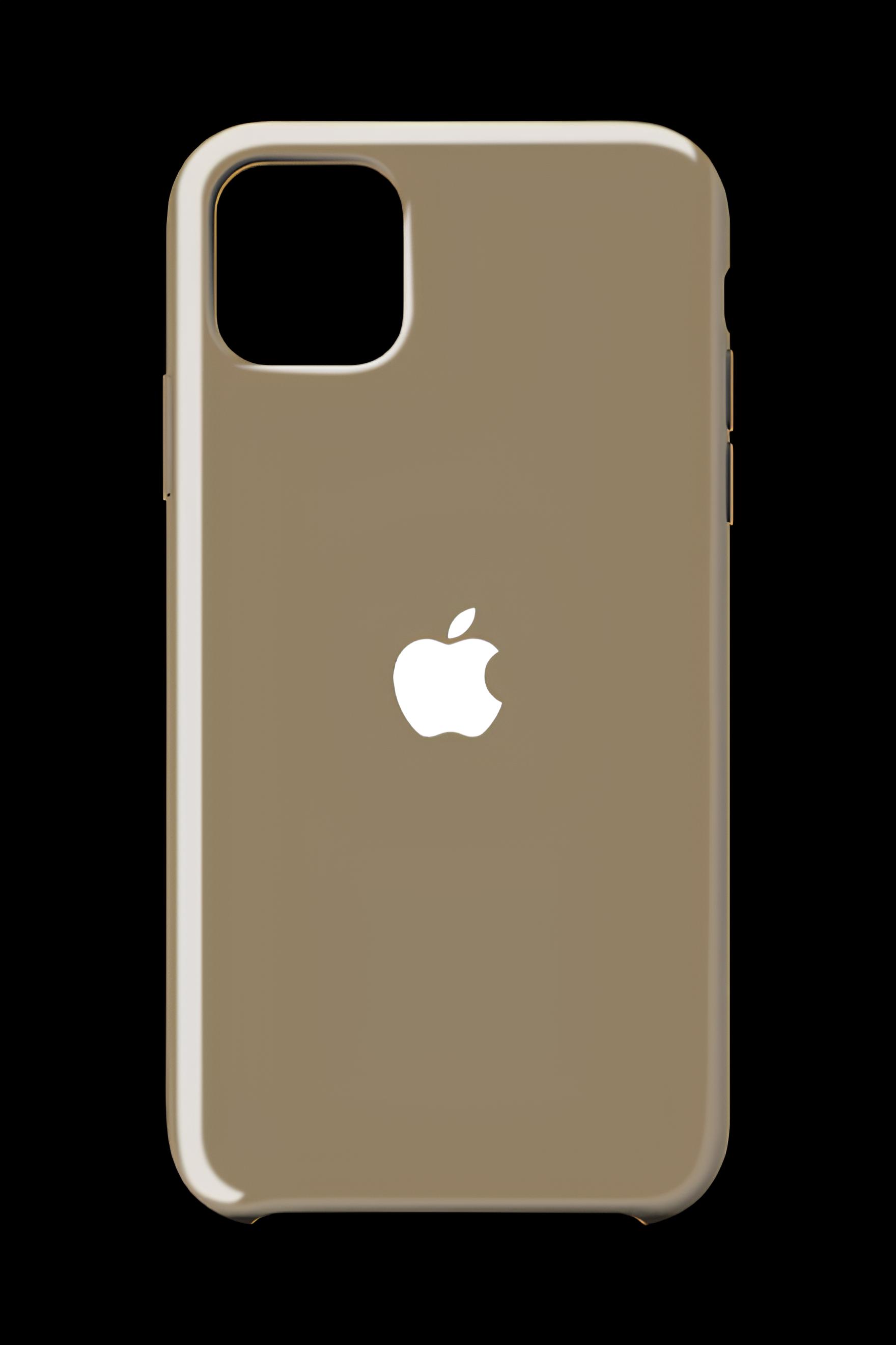 Apple Damgalı Düz Renk Kılıf