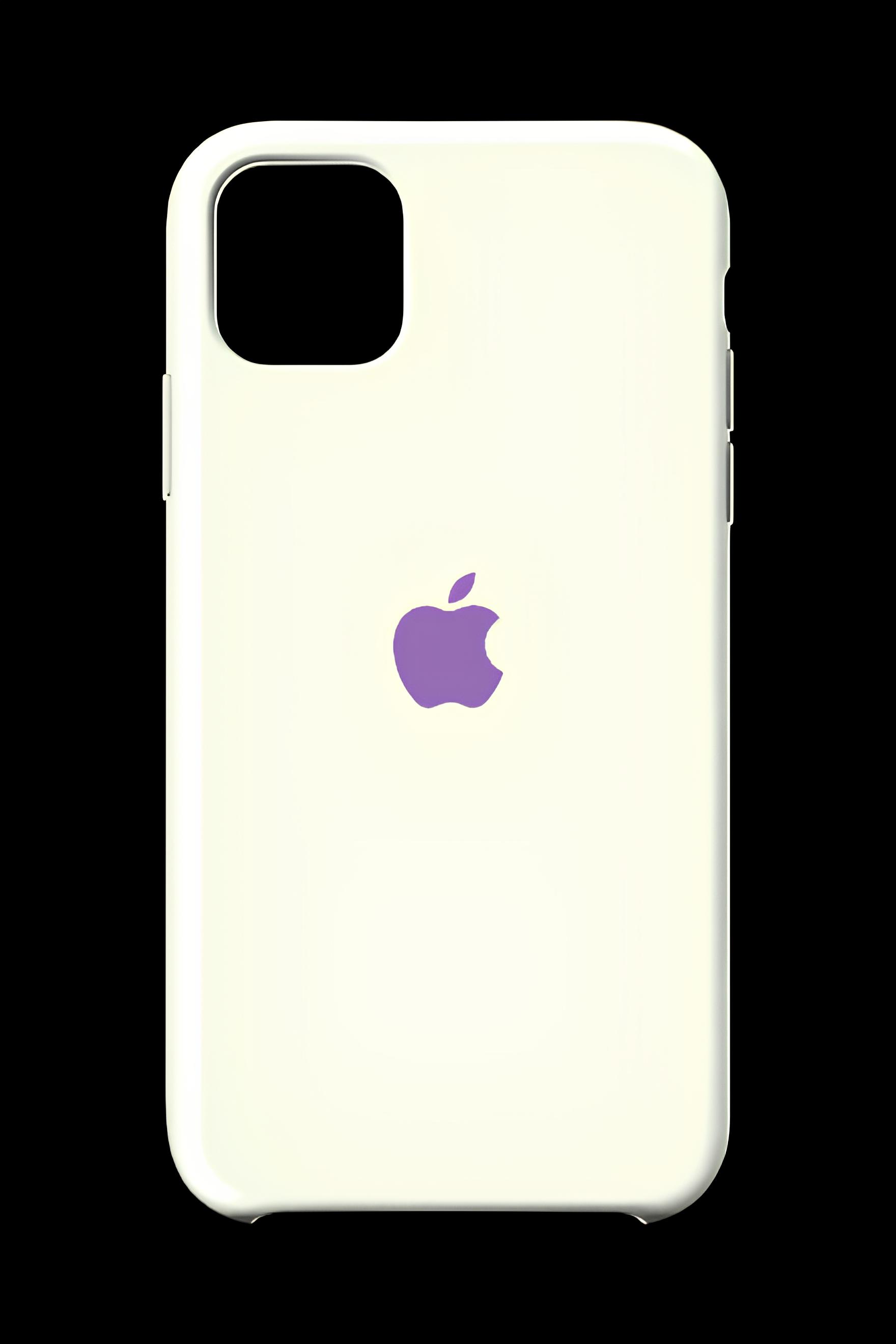 Apple Damgalı Düz Renk Kılıf
